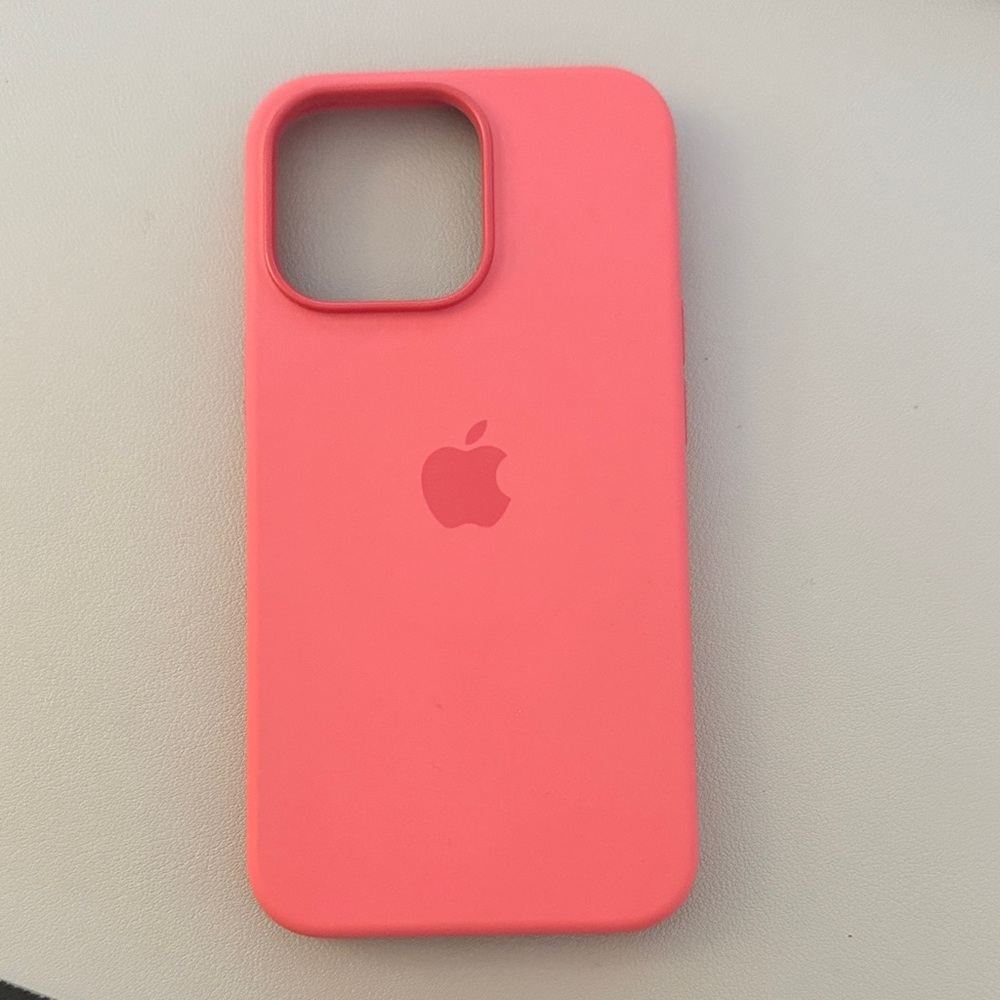 Apple Pink Silicone iPhone 13 ProCase